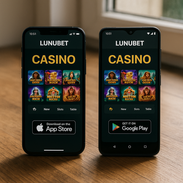 Lunubet - Mobil Alkalmazások - Böngészős verzió iOS és Android eszközökön